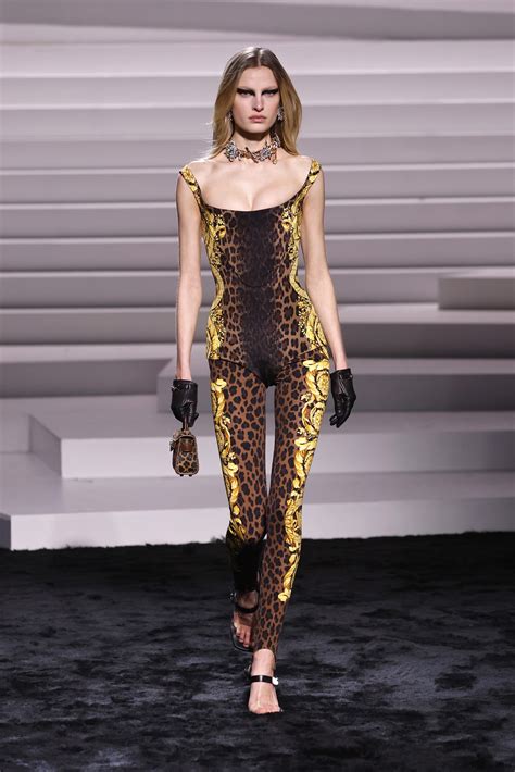 versace runway milan fashion week|versace fall collection.